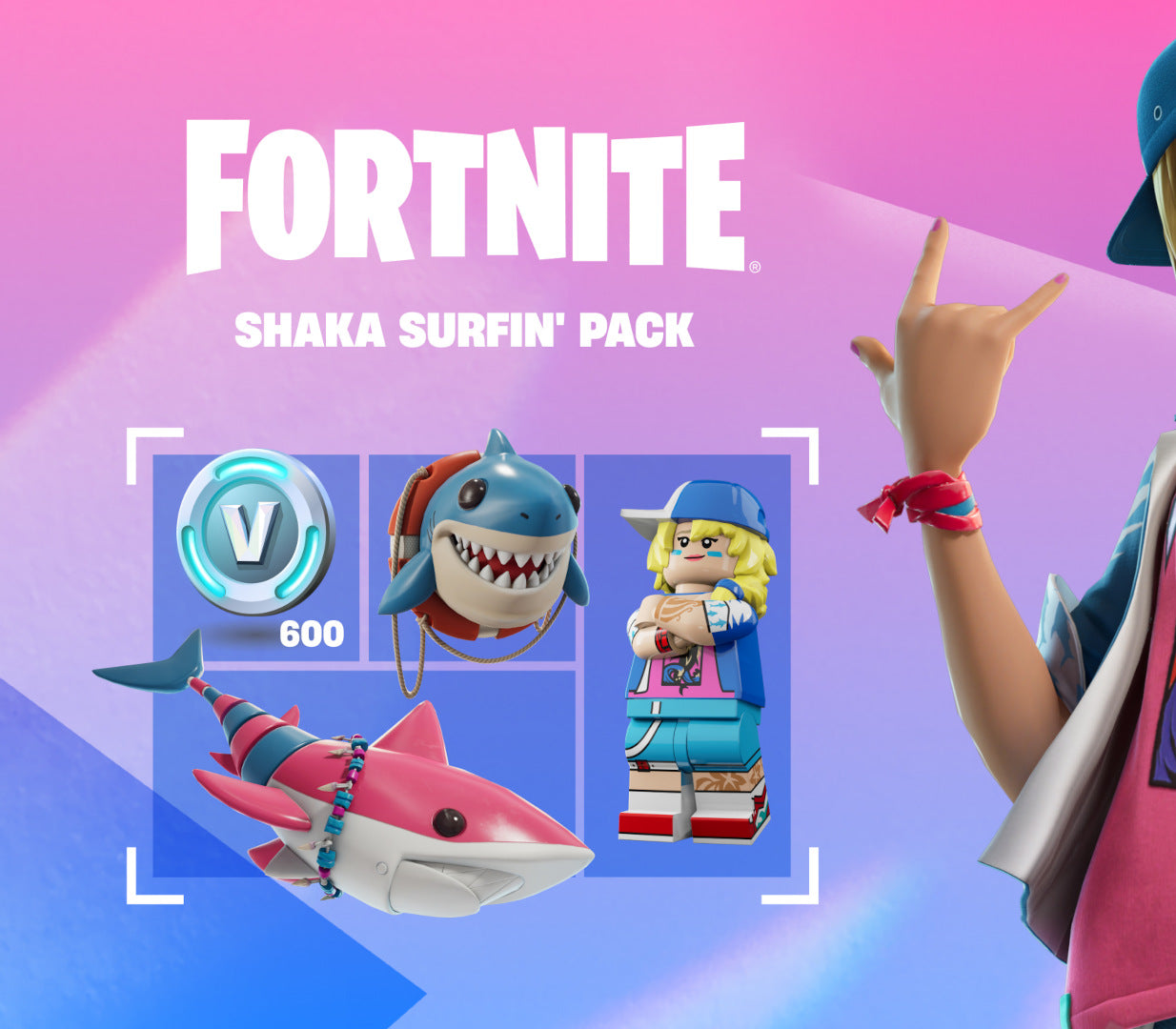 Fortnite - Shaka Surfin' Pack DLC ZA XBOX One /
