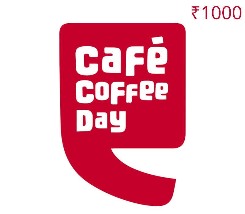 Cafe Coffee Day INR 1000 Gift Card IN