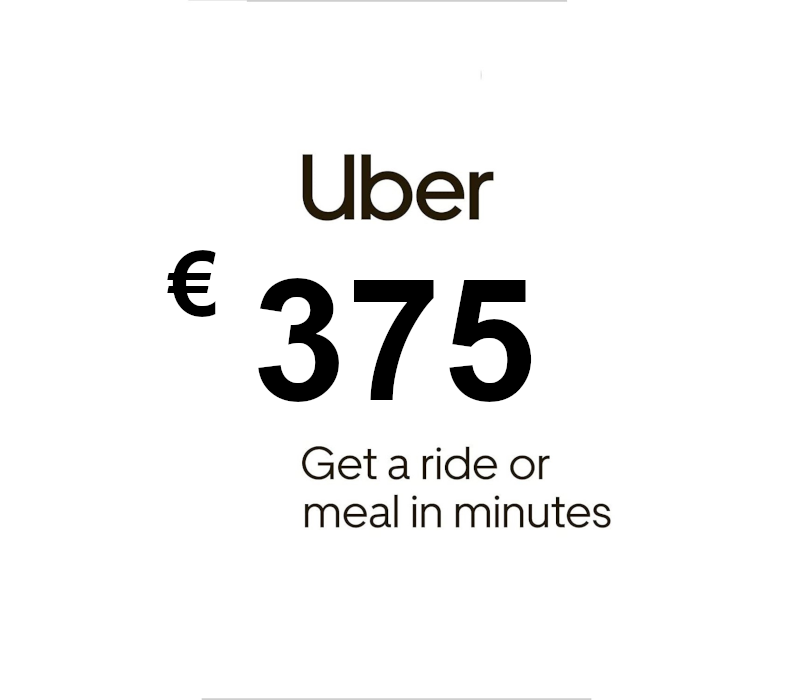Uber EUR 375 Gift Card ES