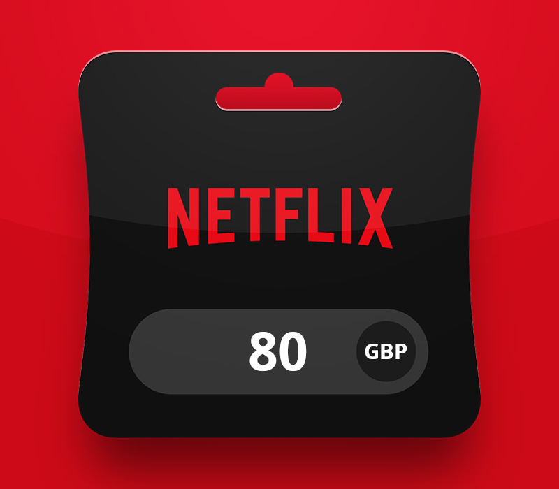 Netflix GBP 80 Gift Card