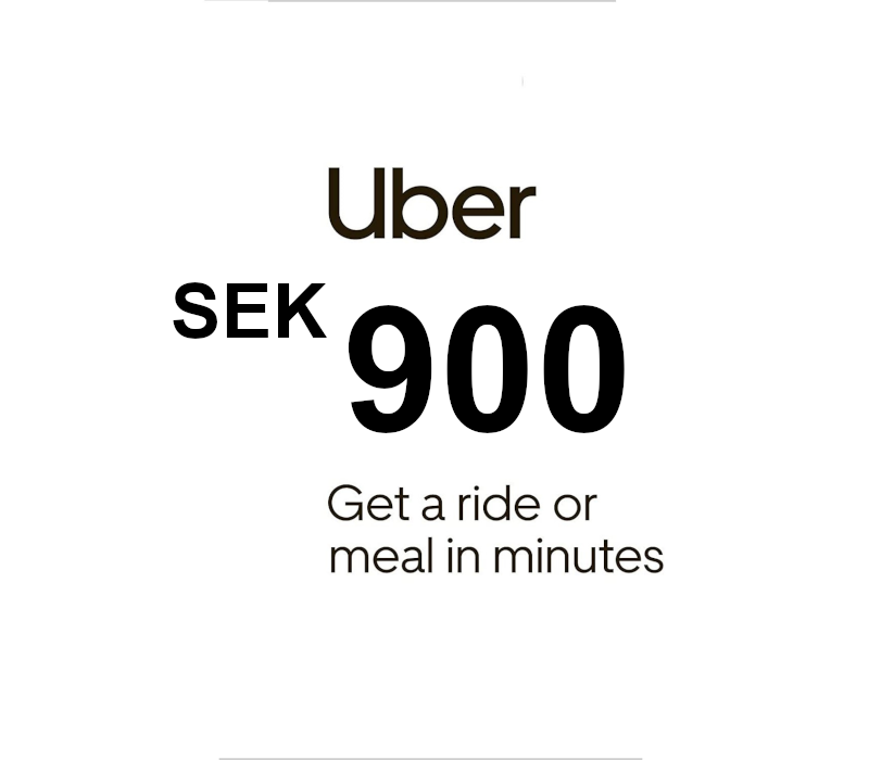 Uber SEK 900 Gift Card SE