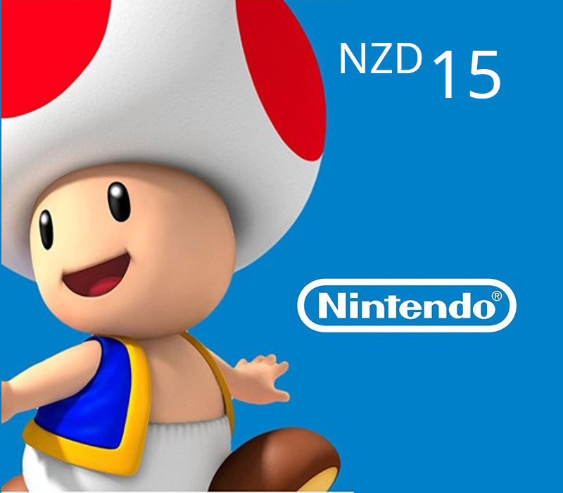 Nintendo eShop Prepaid Card NZD 15 Key NZ
