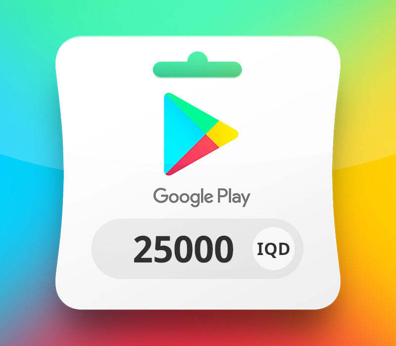 Google Play IQD 25000 Gift Card IQ