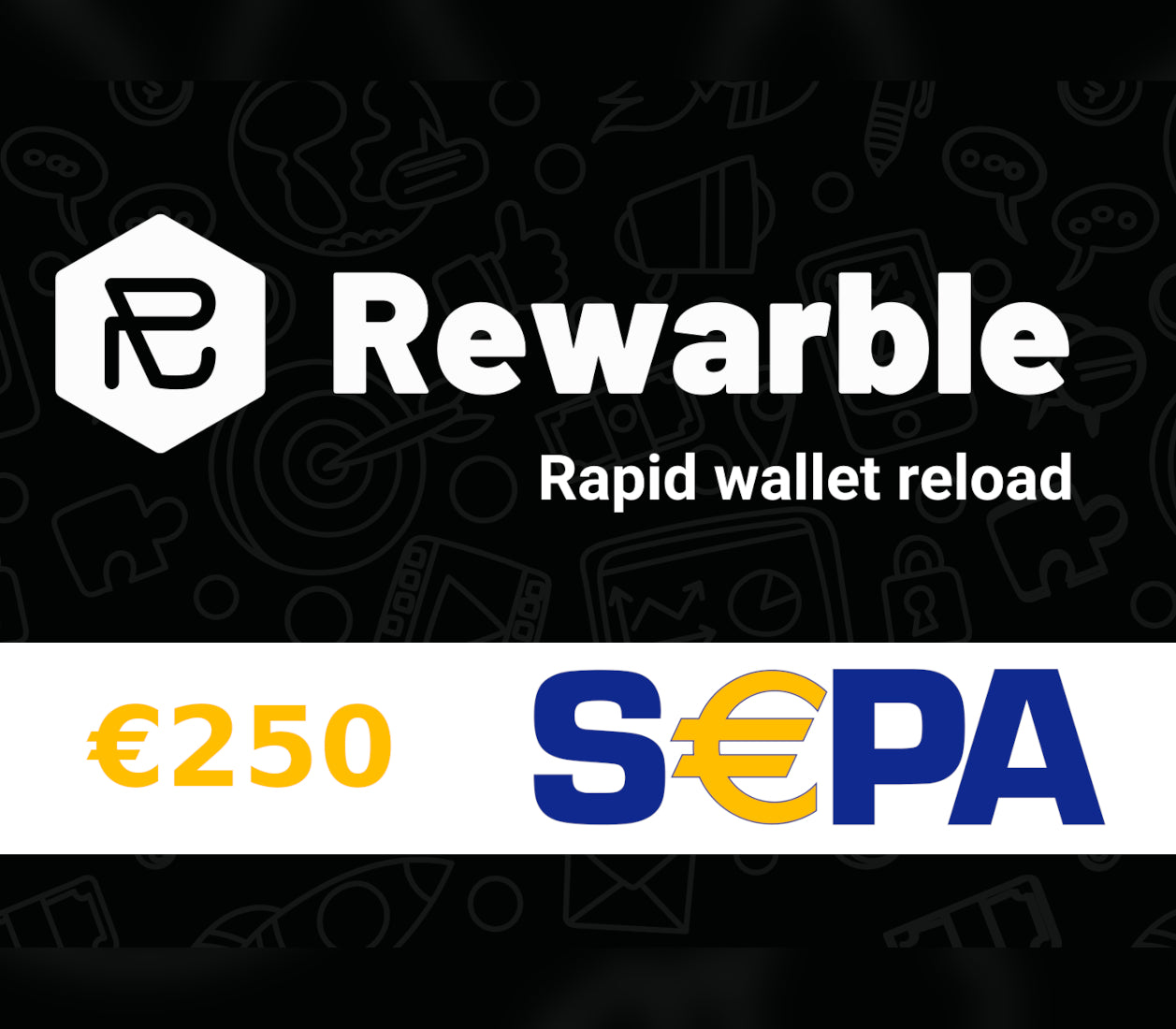 Rewarble SEPA EUR 250 Gift Card