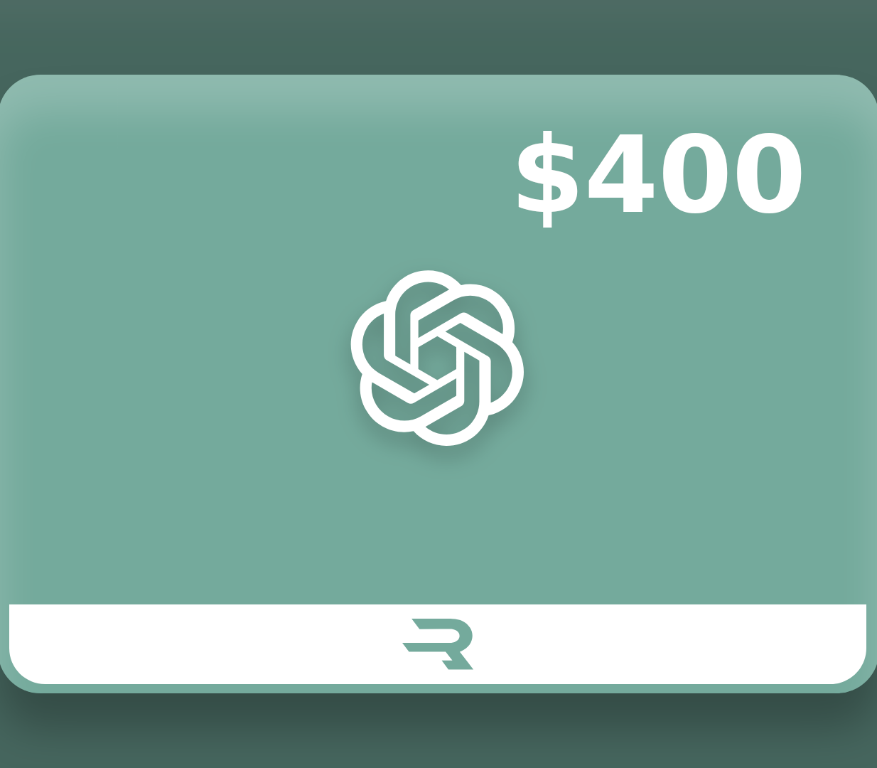 Rewarble ChatGPT USD 400 Gift Card