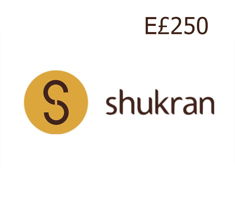 Shukran EGP 250 Gift Card EG
