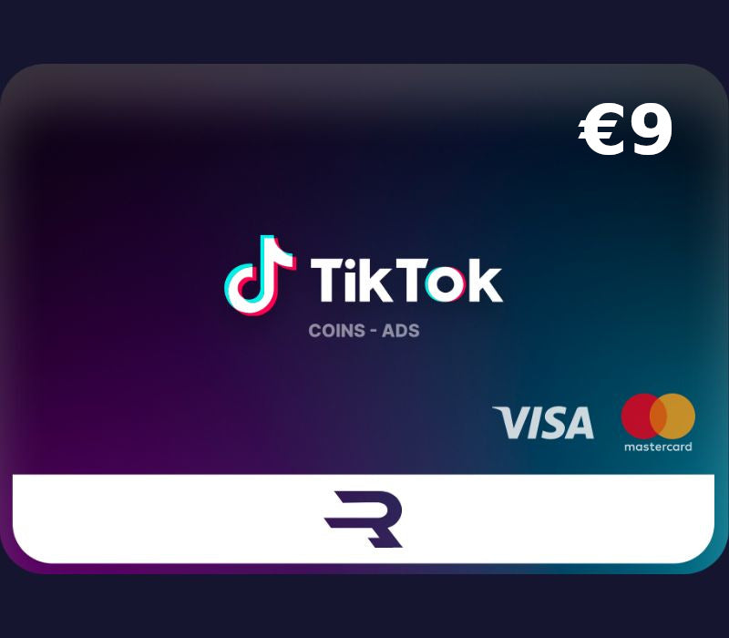 Rewarble TikTok EUR 9 Gift Card
