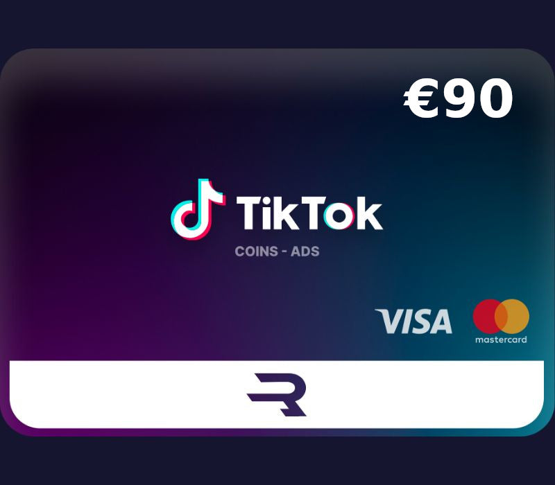 Rewarble TikTok EUR 90 Gift Card