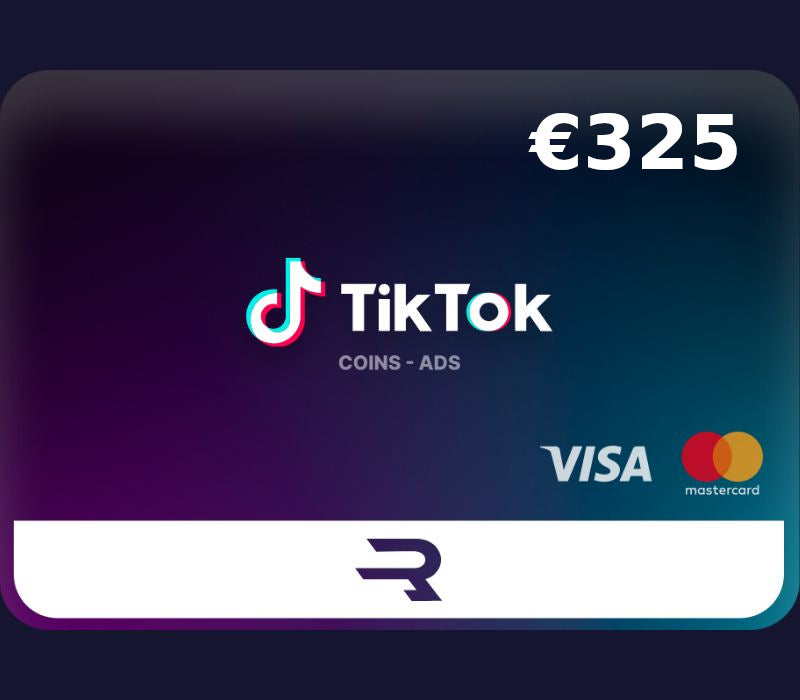 Rewarble TikTok EUR 325 Gift Card