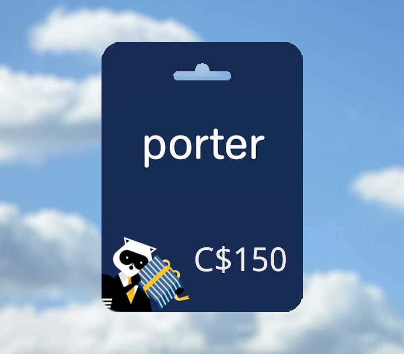 Porter Airlines CAD 150 Gift Card CA