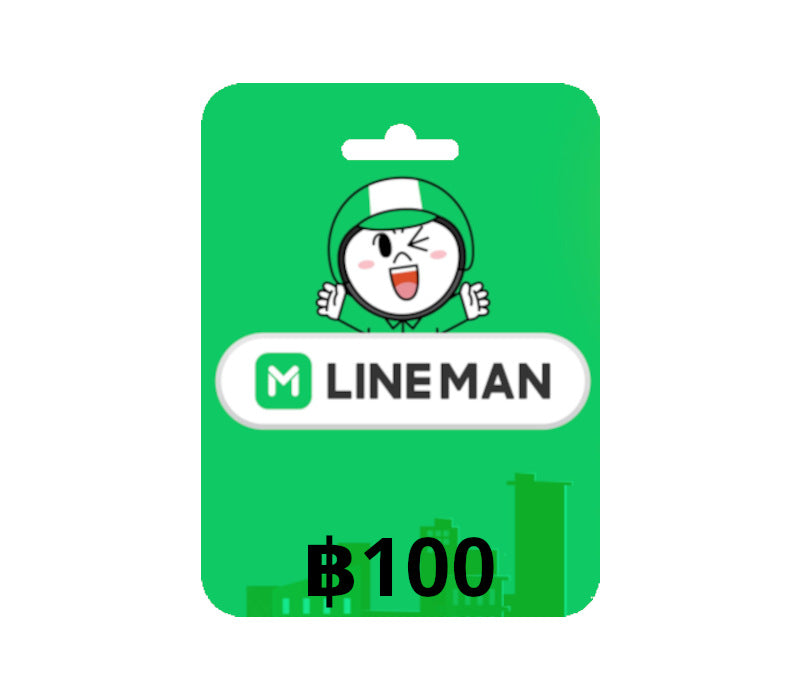 Line Man Delivery THB 100 Gift Card TH