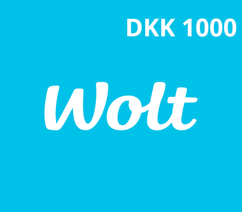 Wolt DKK 1000 Gift Card DK