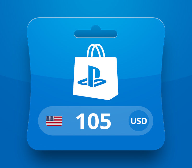 PlayStation Network Card USD 105 Gift Card
