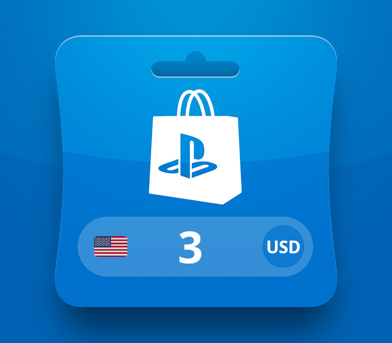 PlayStation Network Card USD 3 Gift Card