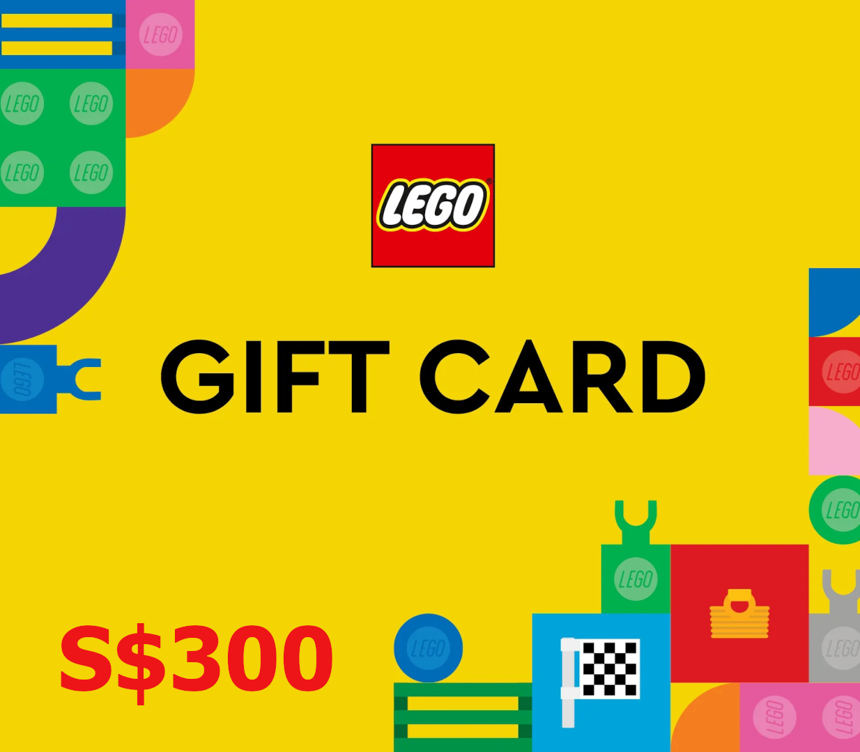 Lego SGD 300 Gift Card SG