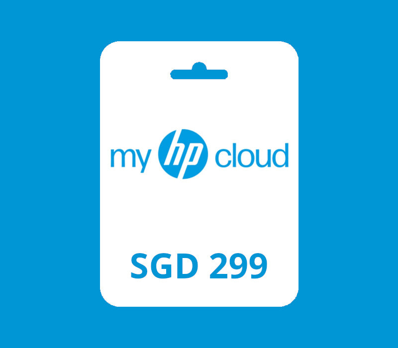 myHPcloud Cloud Storage SGD 299 Gift Card SG