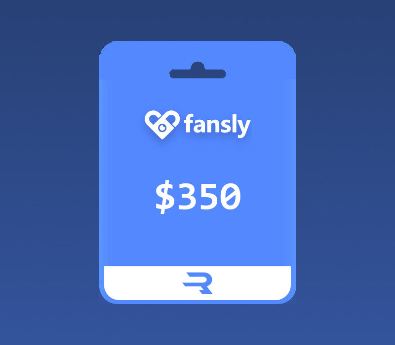 Rewarble Fansly USD 350 Gift Card