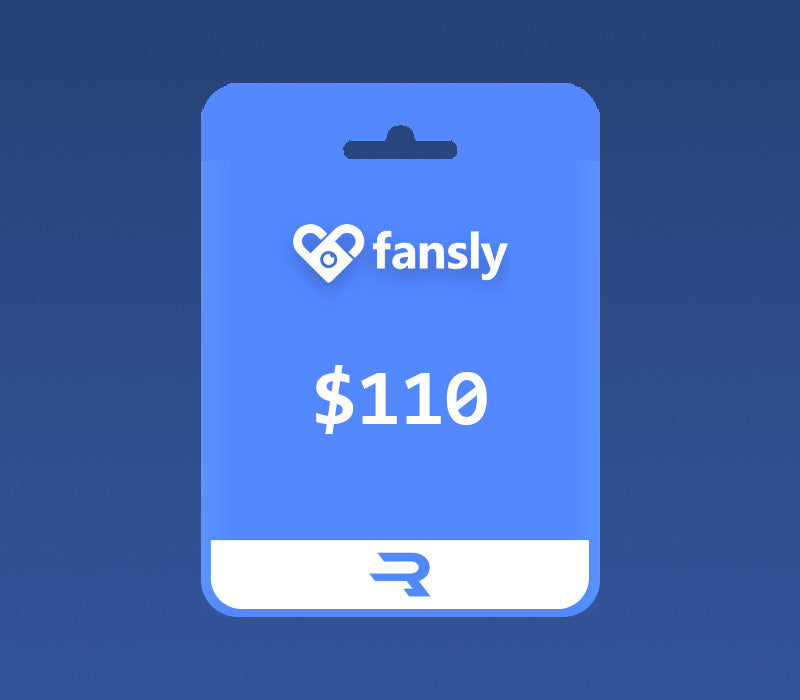 Rewarble Fansly USD 110 Gift Card