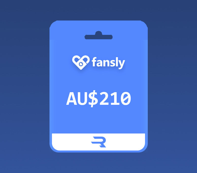 Rewarble Fansly AUD 210 Gift Card