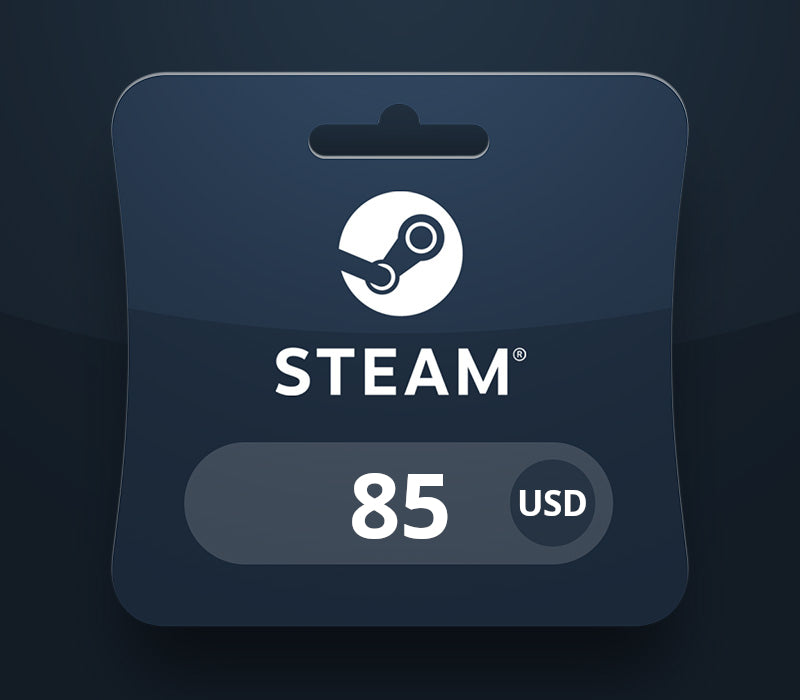 Steam Wallet USD 85 Gift Card