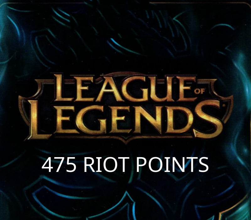 League of Legends 475 RP Prepaid Card