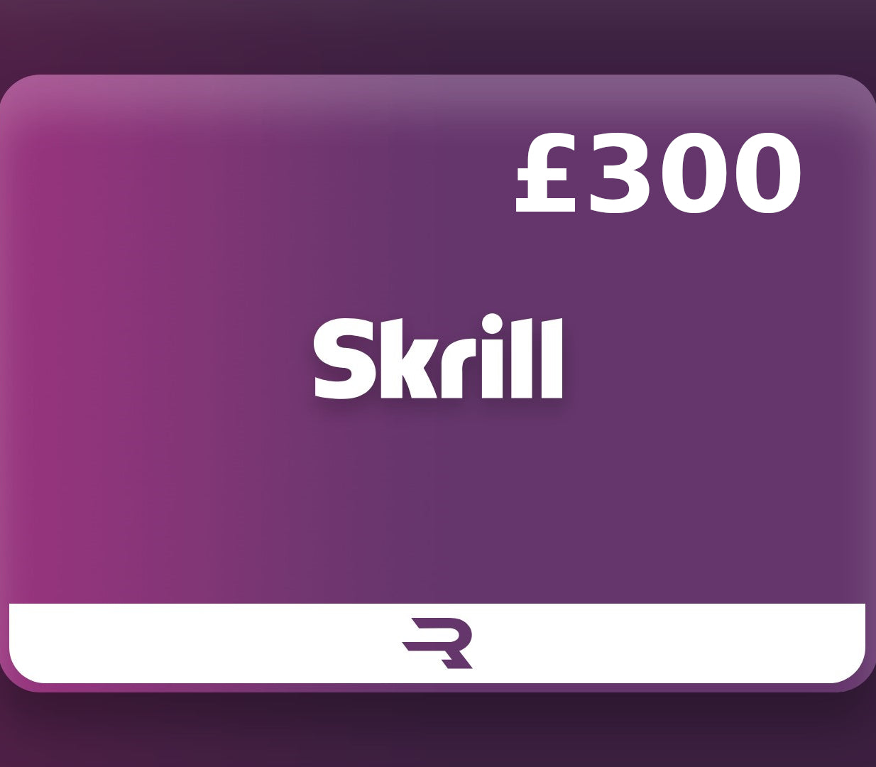 Rewarble Skrill GBP 300 Gift Card