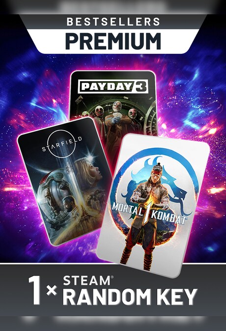 Bestsellers Random 1 Key Premium (PC) - Steam Key - GLOBAL