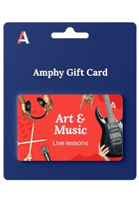 Art and Music Online Classes Gift Card 10 EUR - Amphy Key