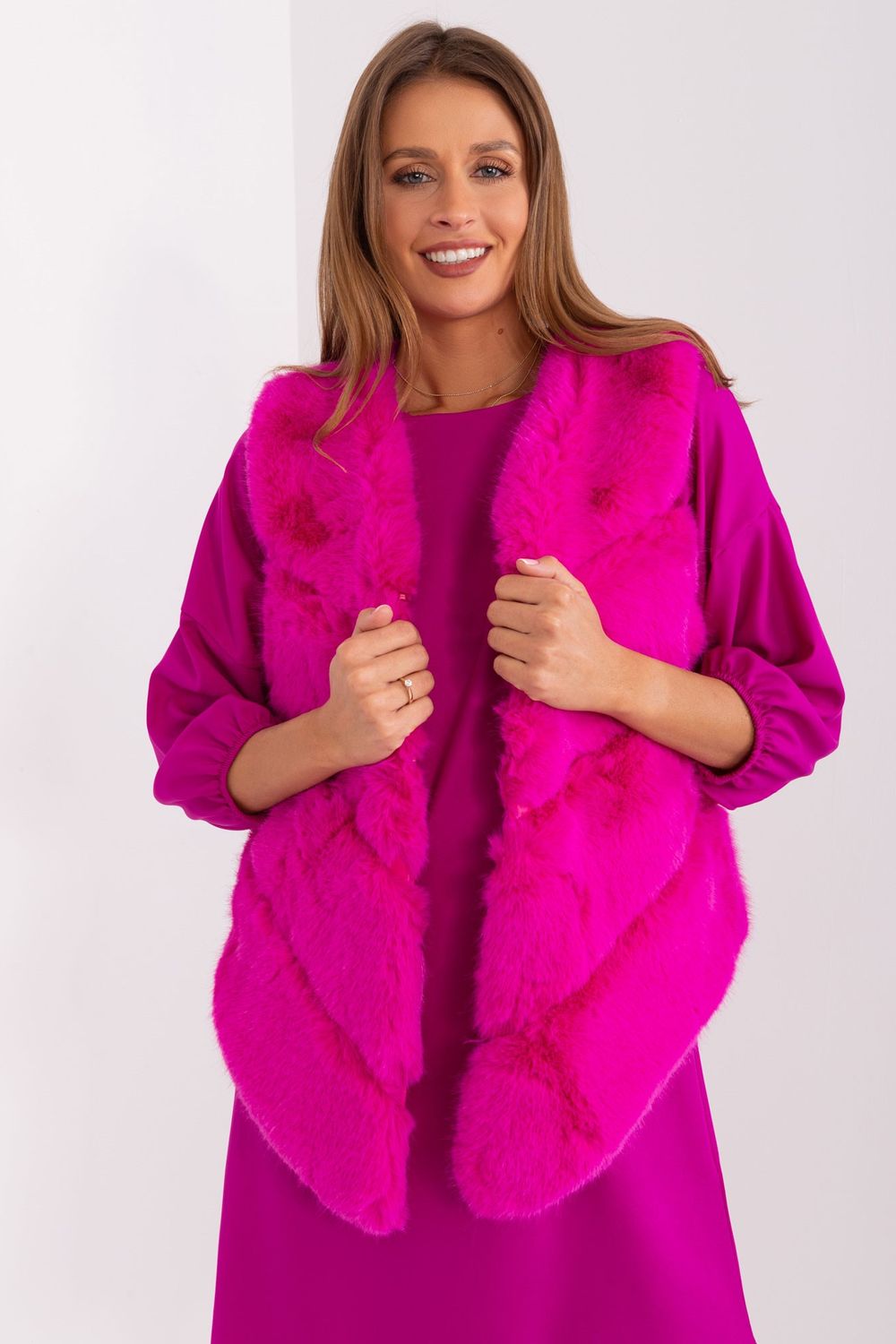 Gilet femme AT — rosé