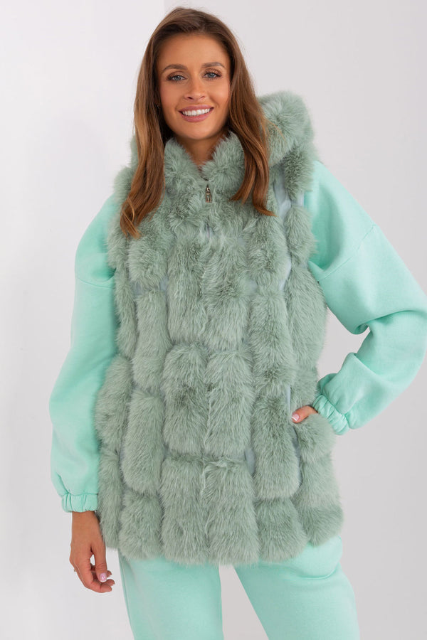 Gilet femme AT — vert