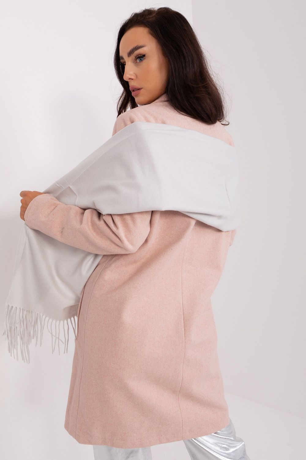 Châle femme AT — gris