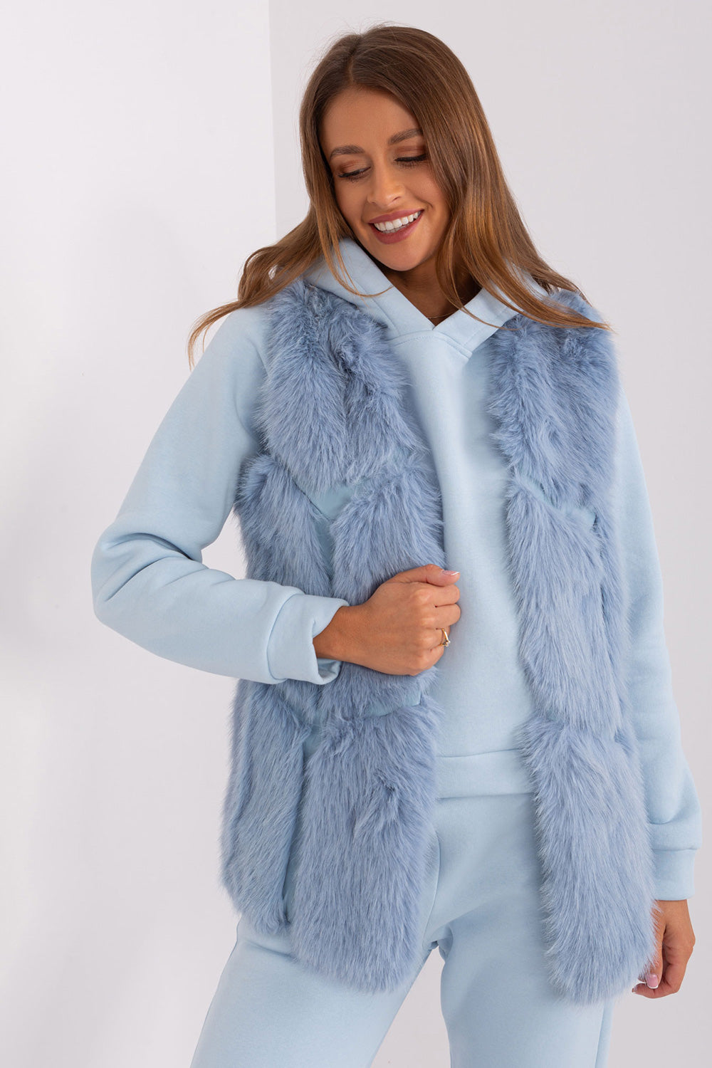 Gilet femme AT — bleu