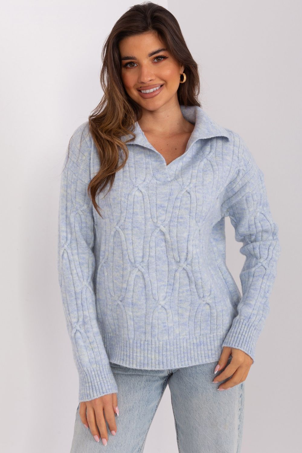 Pull femme AT Chandail Chandail — bleu