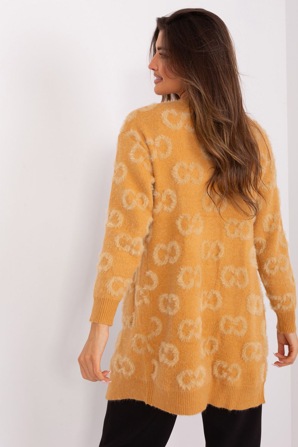 Cardigan femme AT — brun