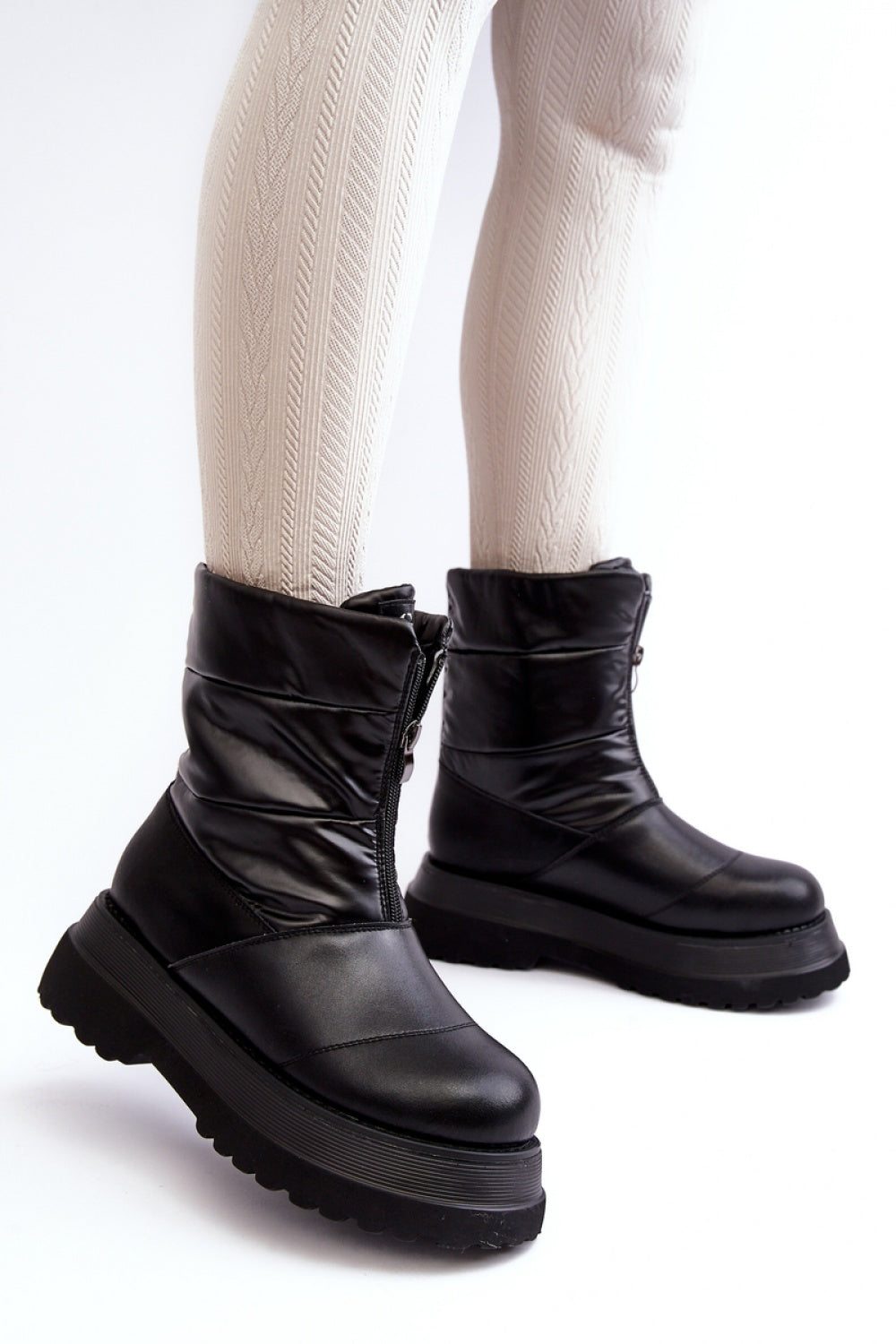Bottes femme Step in style De Neige De — noir