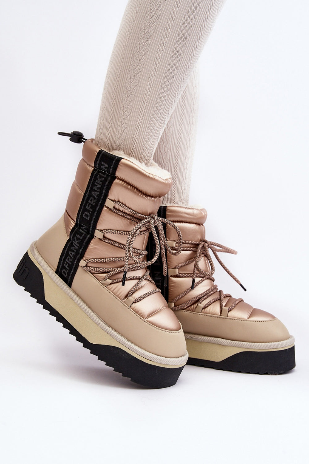 Bottes femme Step in style De Neige De — beige