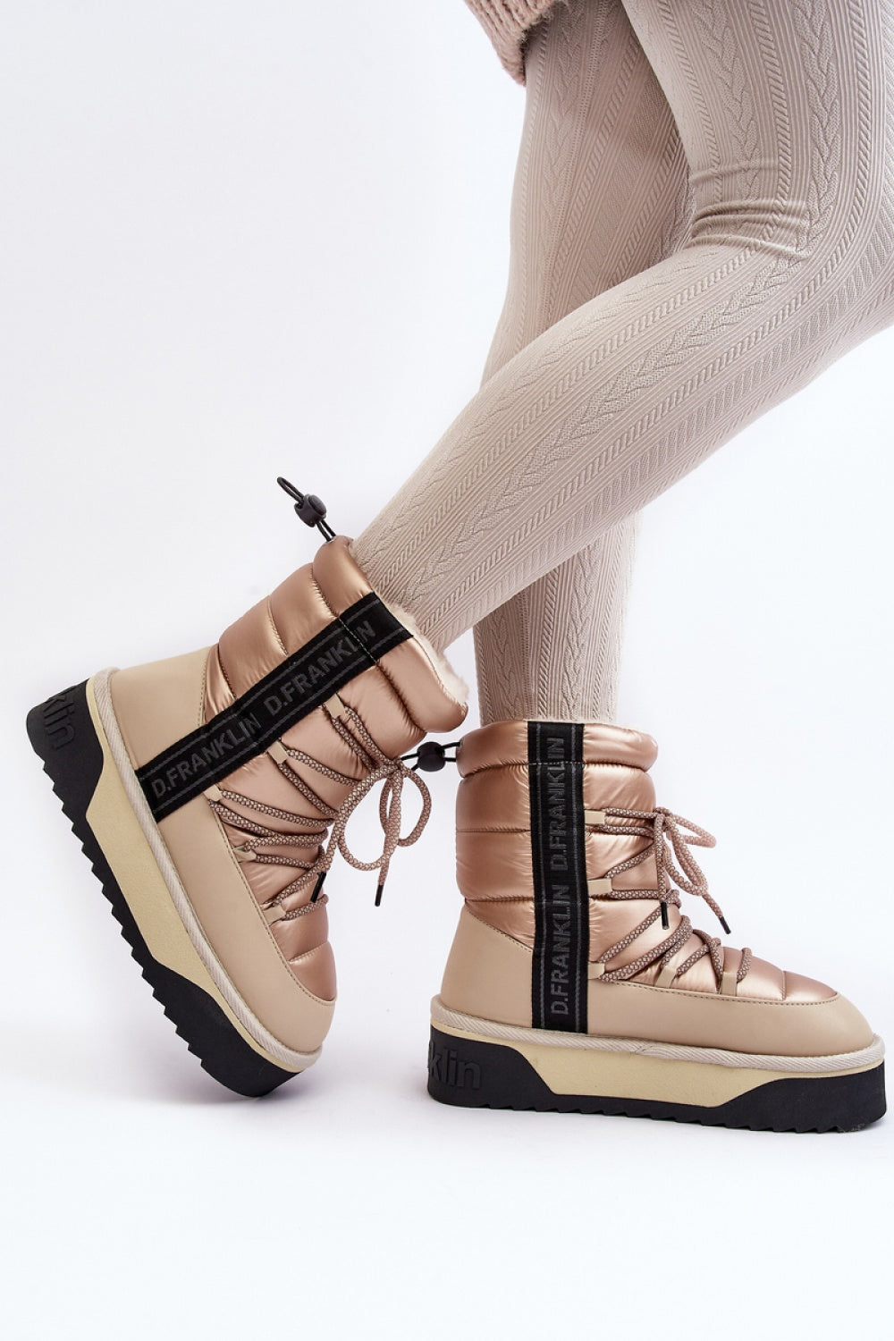 Bottes femme Step in style De Neige De — beige