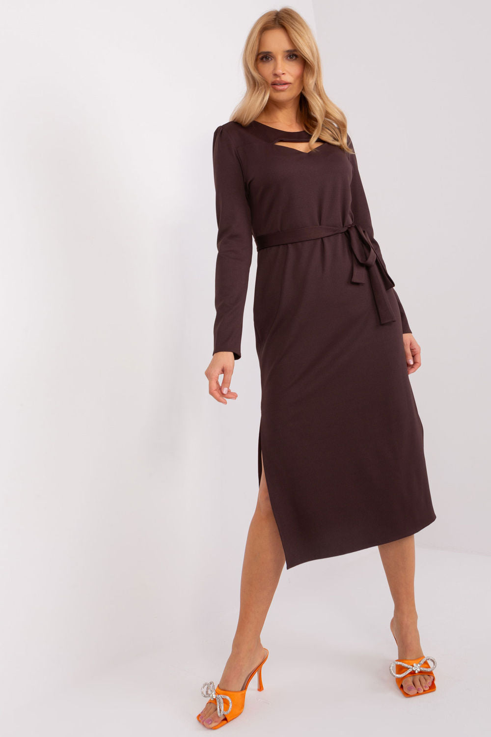 Robe femme Lakerta De Jour De — brun