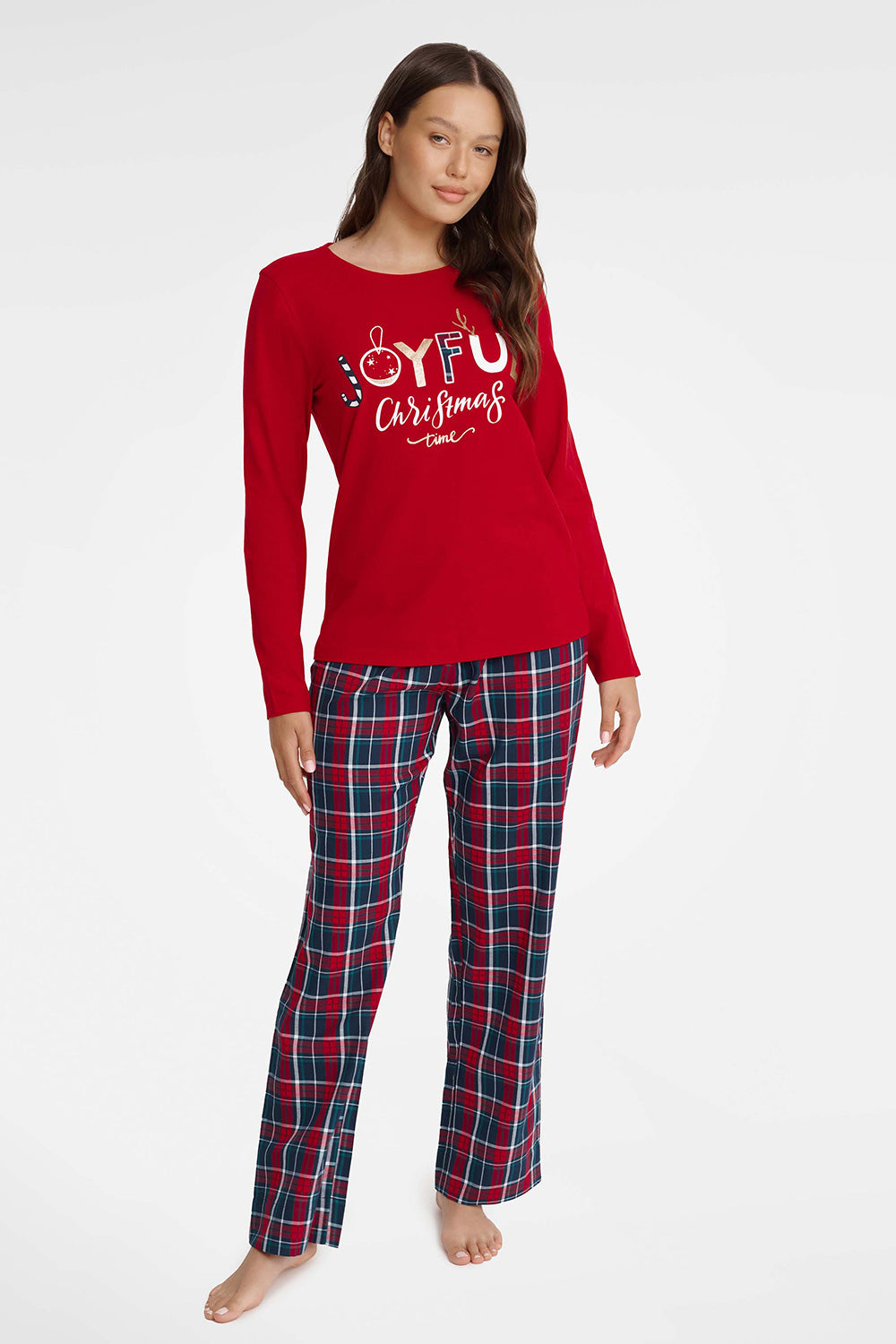Pyjama femme Henderson — rouge