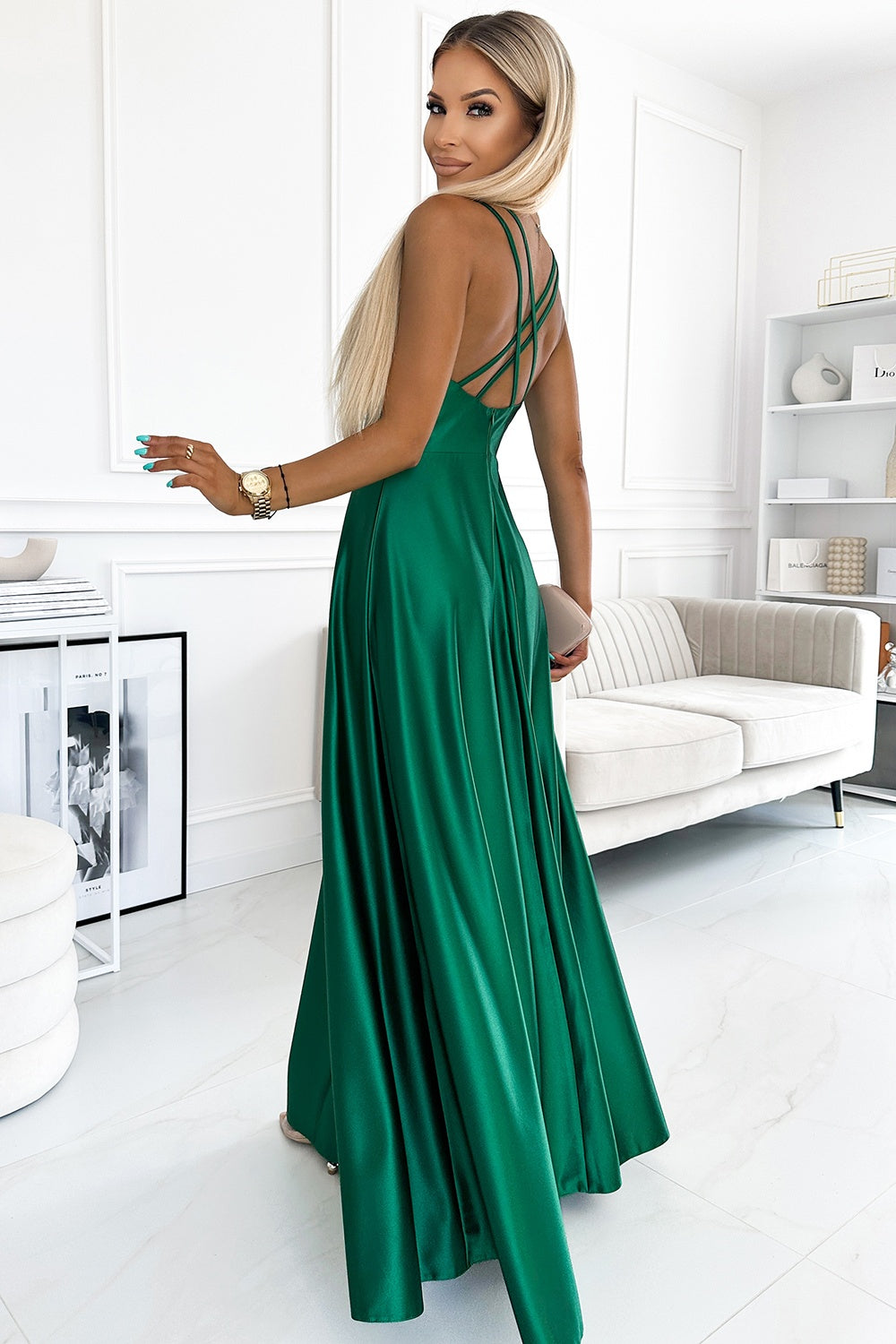 Robe femme Numoco De Soirée De — vert