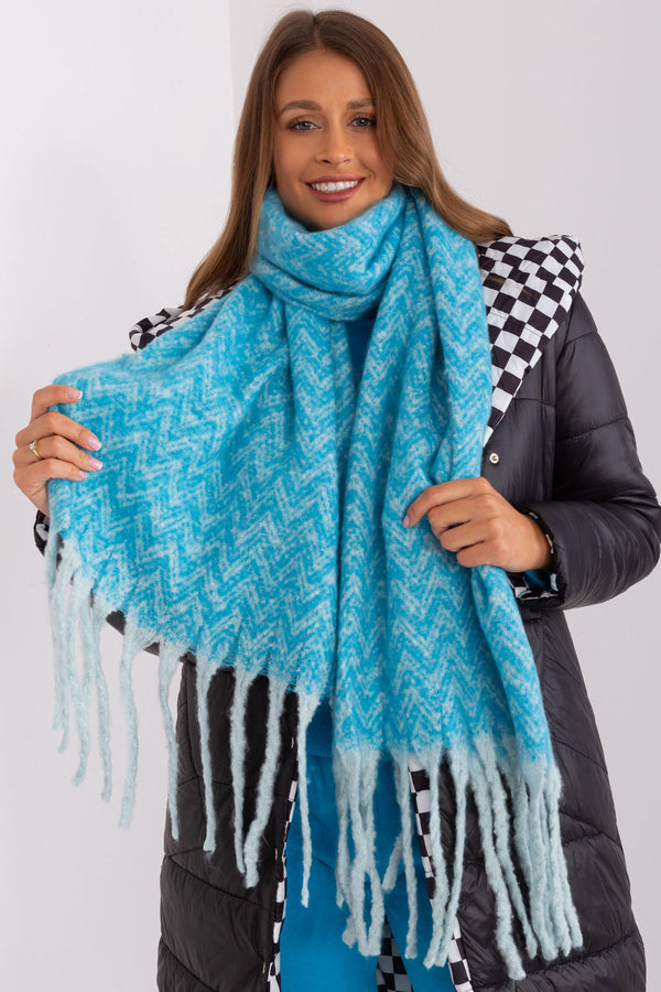 Châle femme AT — bleu