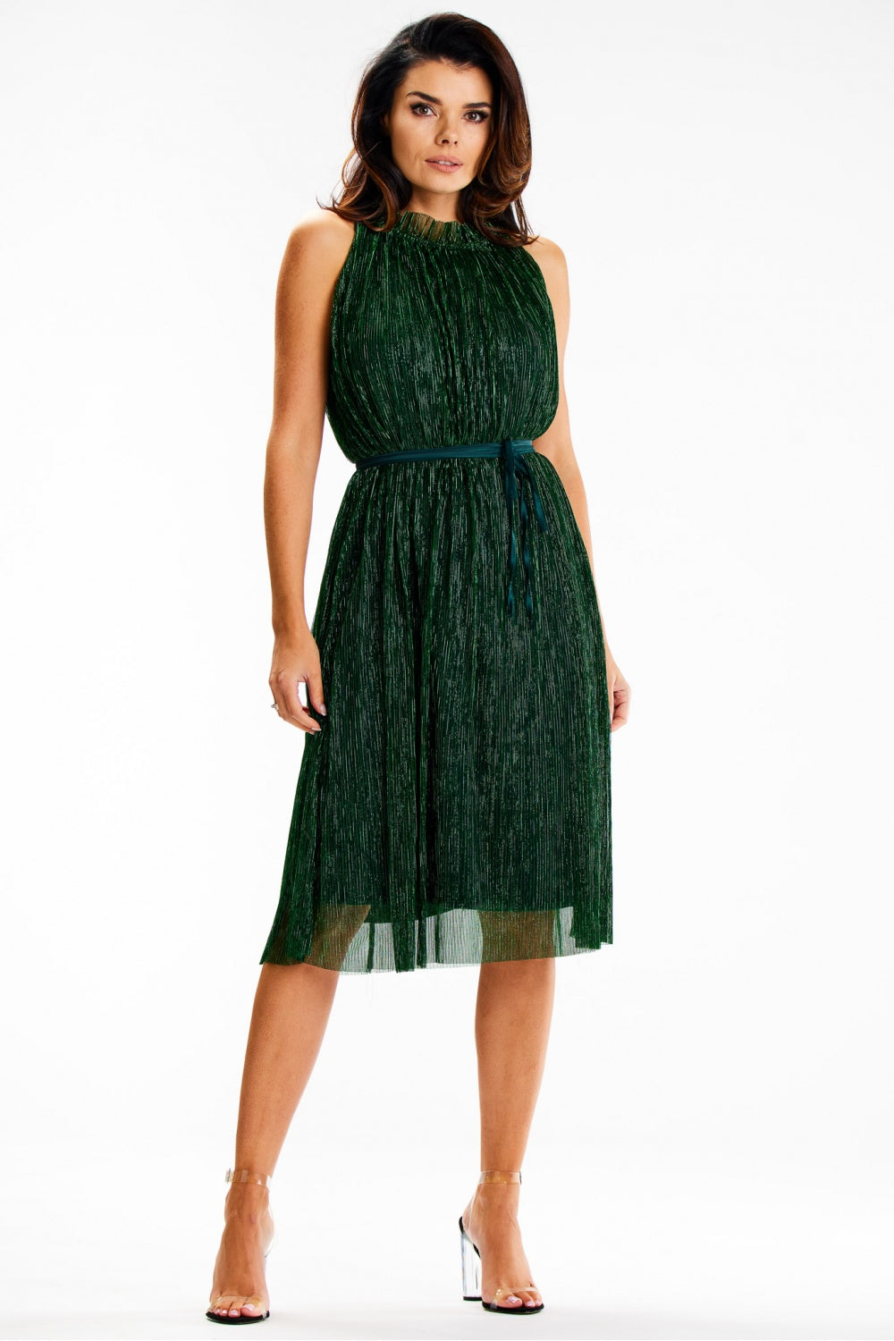 Robe femme awama De Soirée De — vert