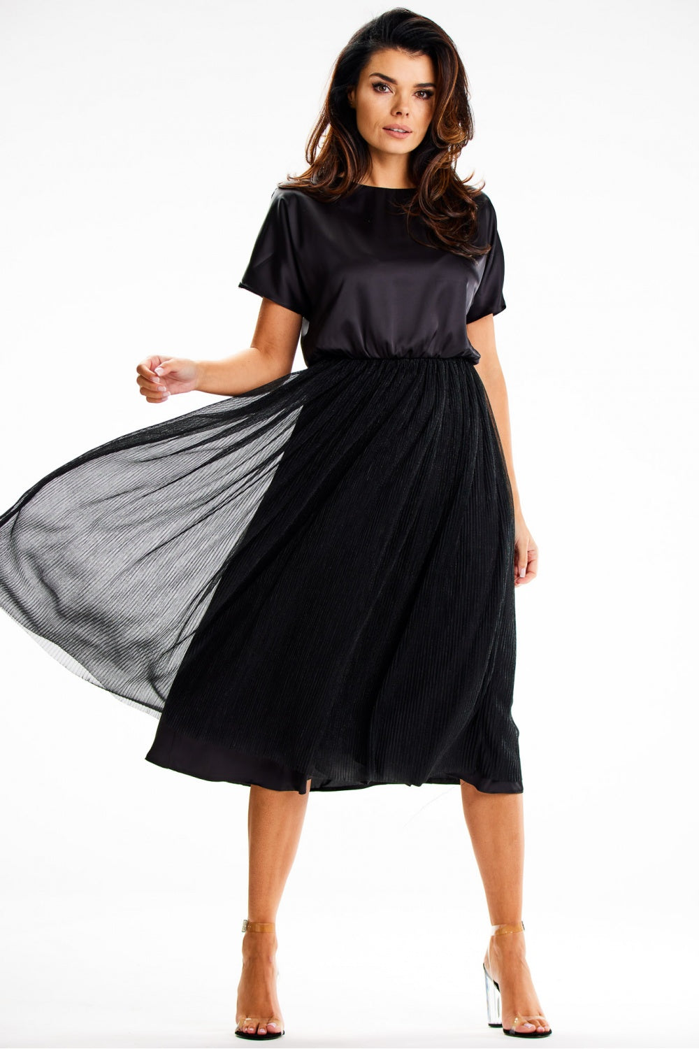 Robe femme awama De Soirée De — noir