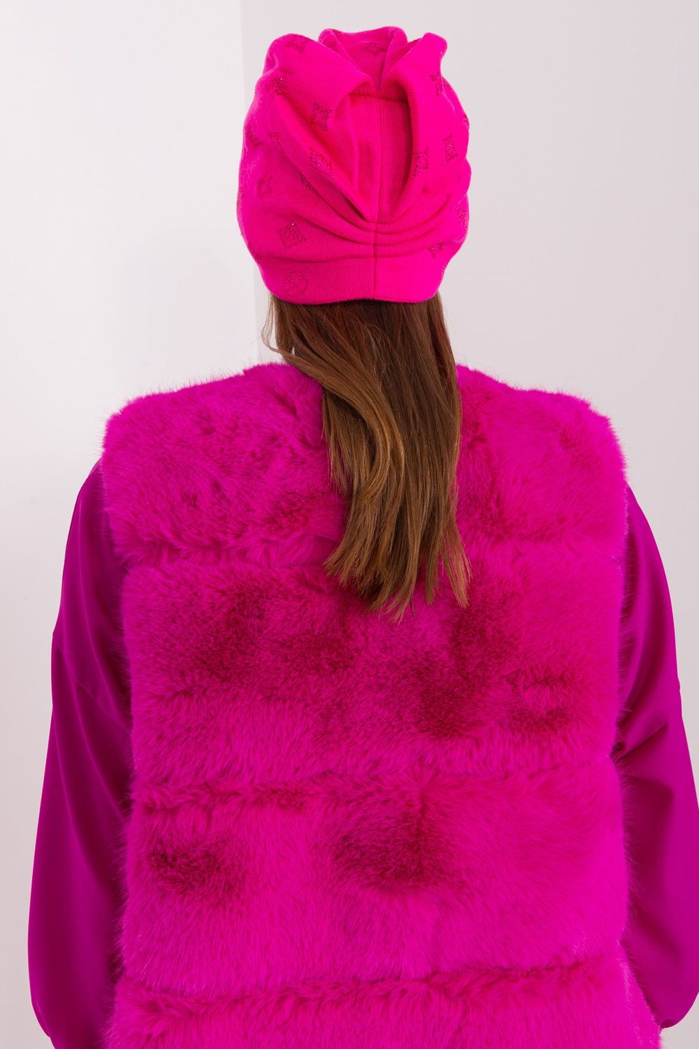Bonnet femme AT — rosé