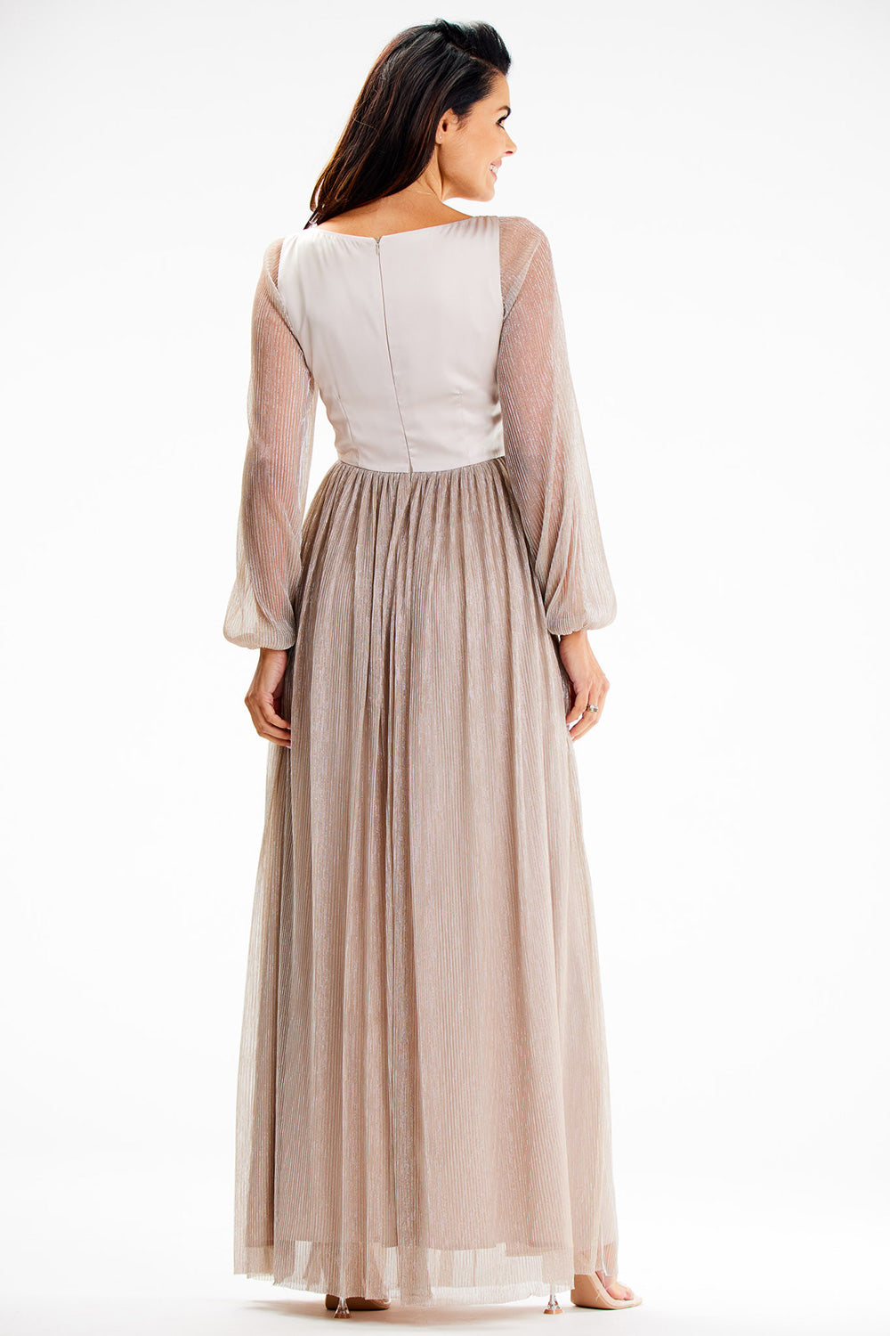 Robe femme awama Longue Longue — beige