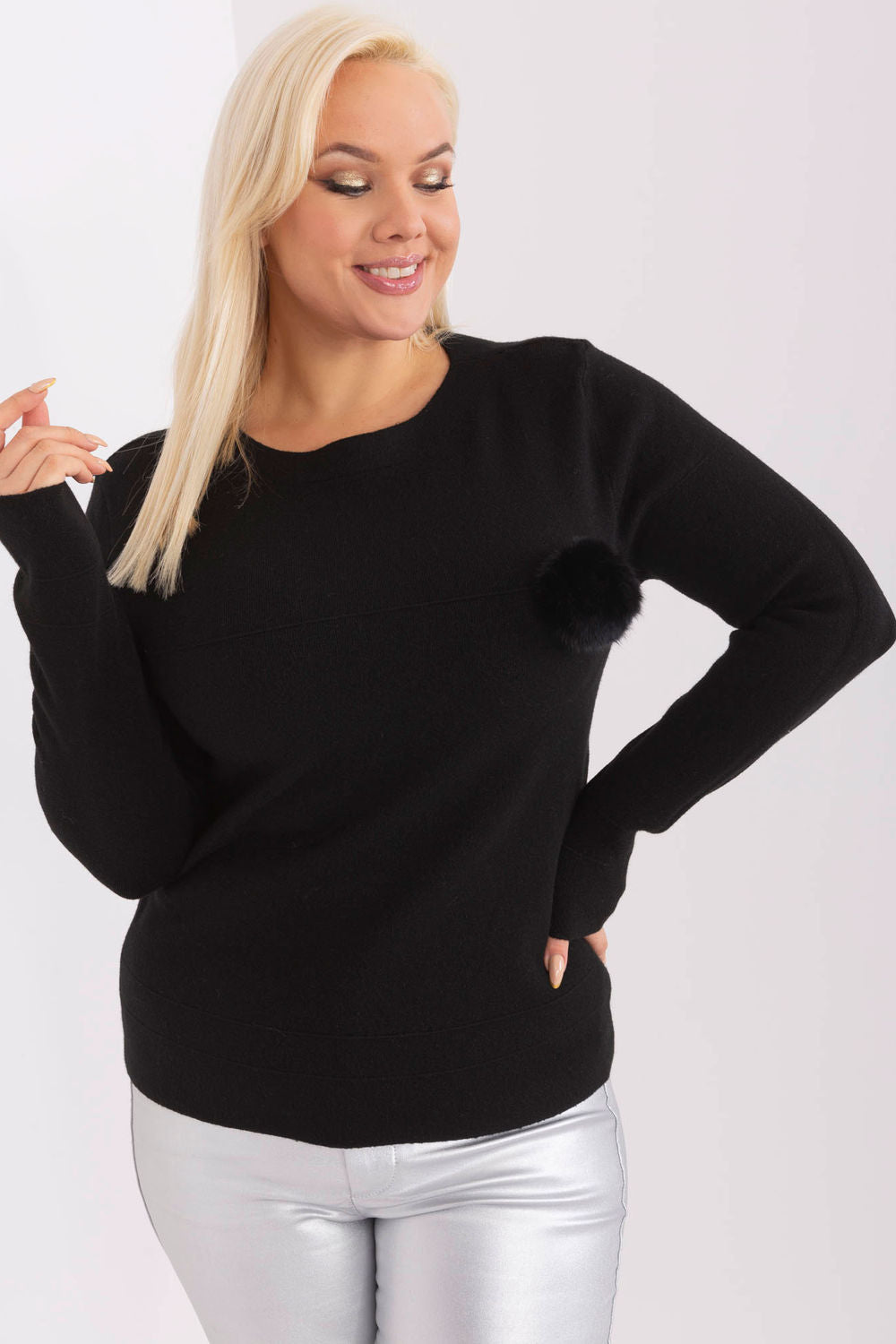 Chandail plus size femme Factory Price — noir