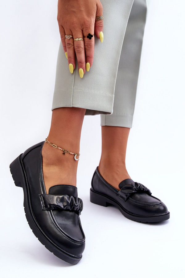 Bottes femme Step in style Chaussures Basses Chaussures — noir