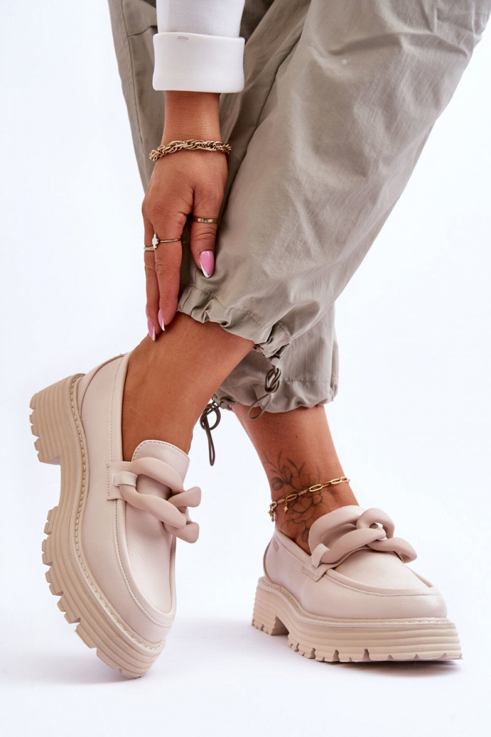 Moccasins femme Step in style — beige