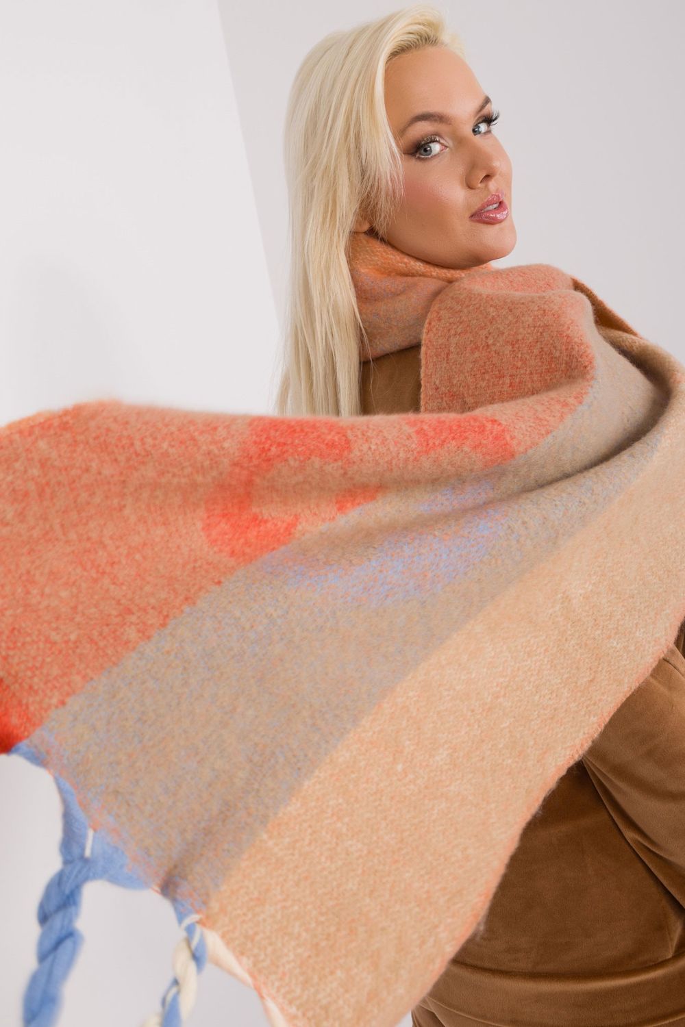 Châle femme AT — orange