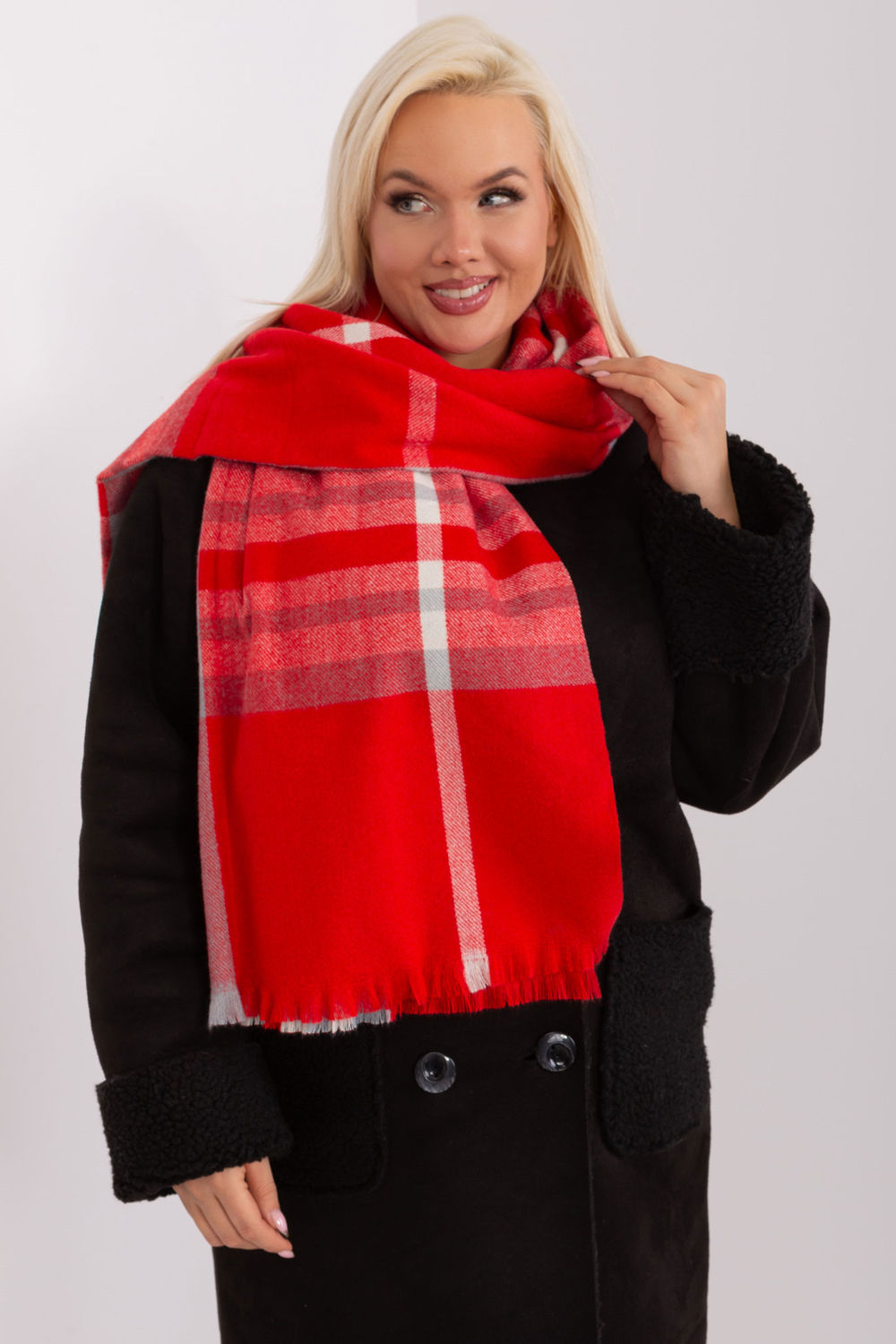 Châle femme AT — rouge